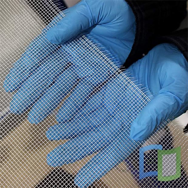 Tela mosquiteiro de aço inoxidável