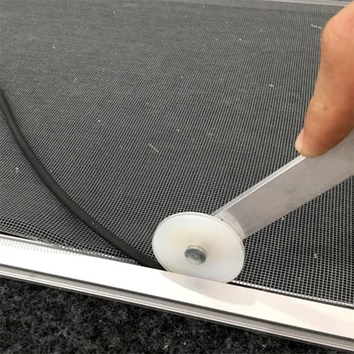 tela mosquiteira fibra de vidro revestida em pvc