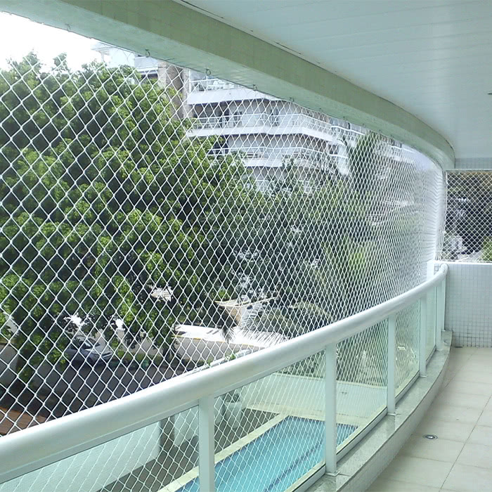 tela de proteção branca