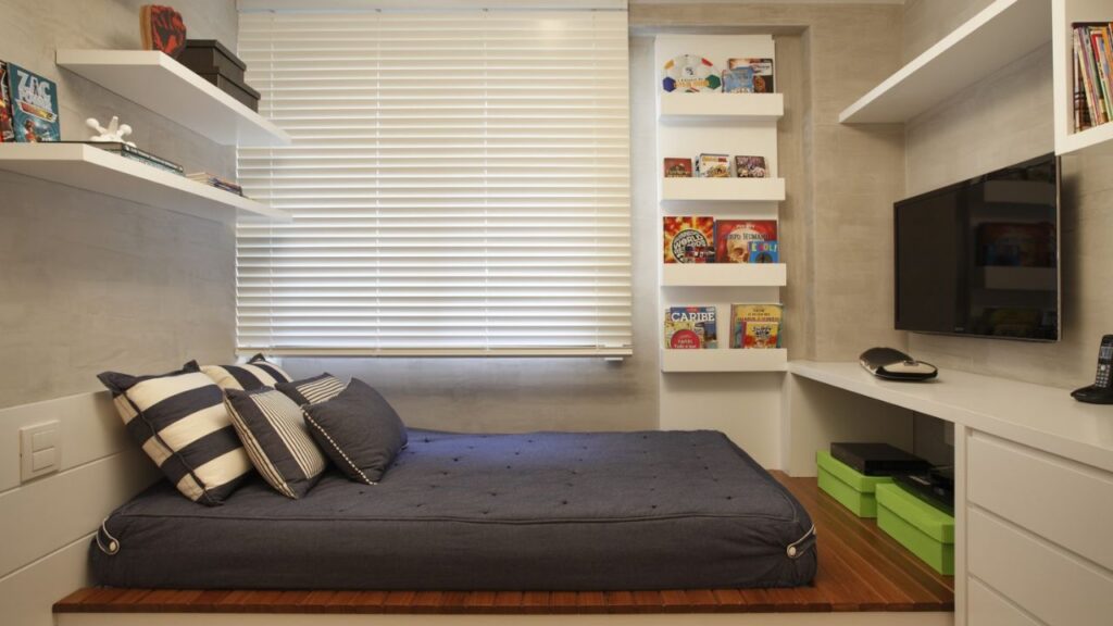 Como fazer seu quarto pequeno parecer maior