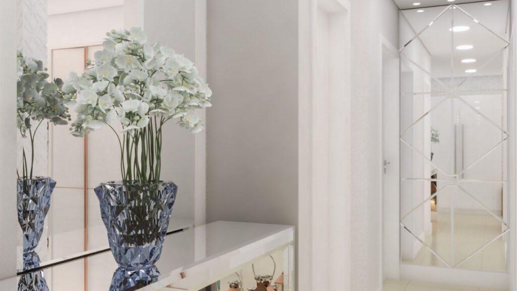 Decoração com espelhos