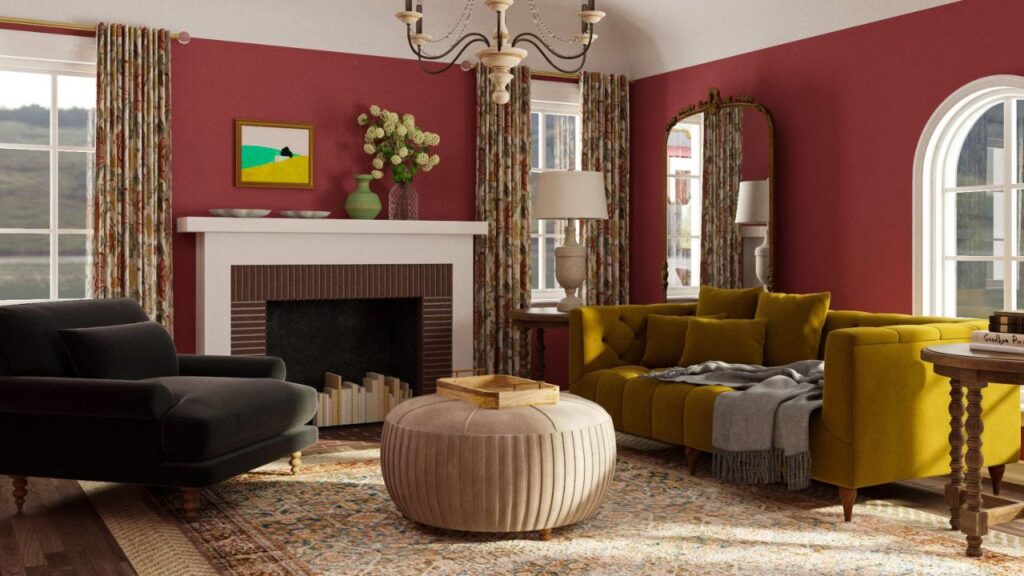 Estilo de design de interiores tradicional