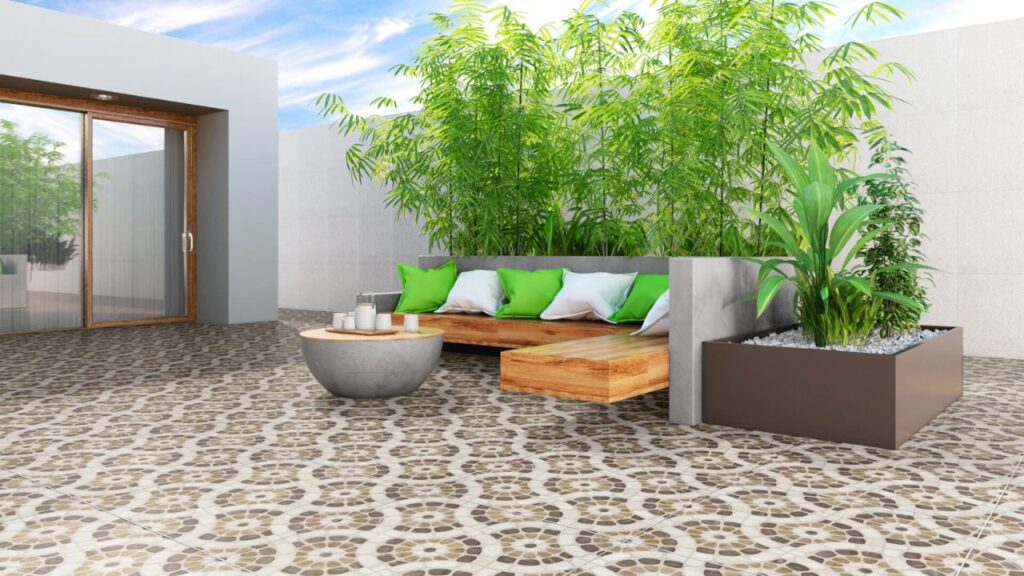 Pisos de pátio mais baratos para escolher