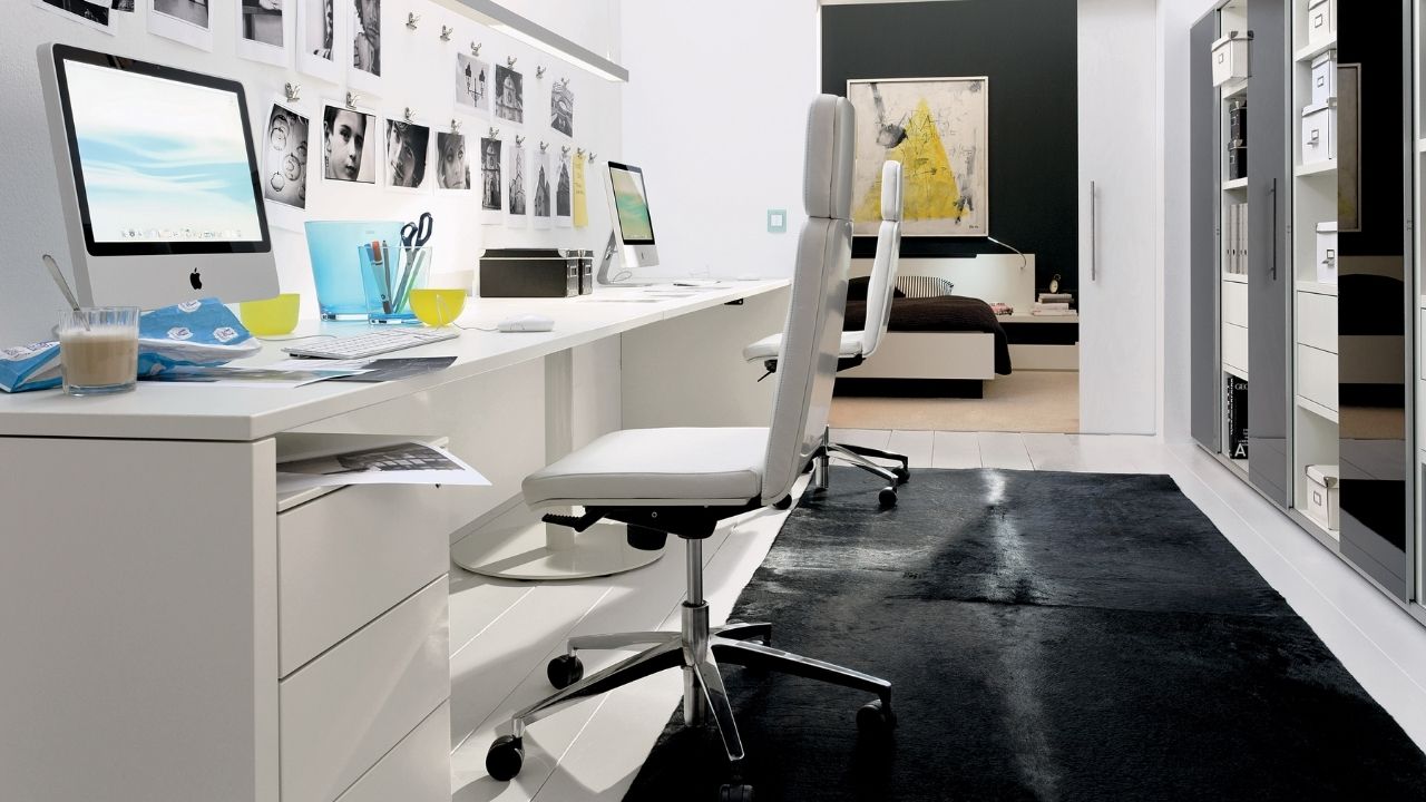 Decoração de escritório em casa