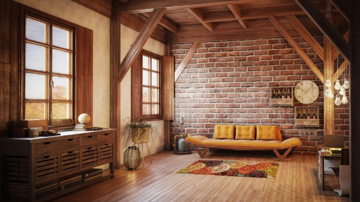 Ideias De Sala De Estar Rústica