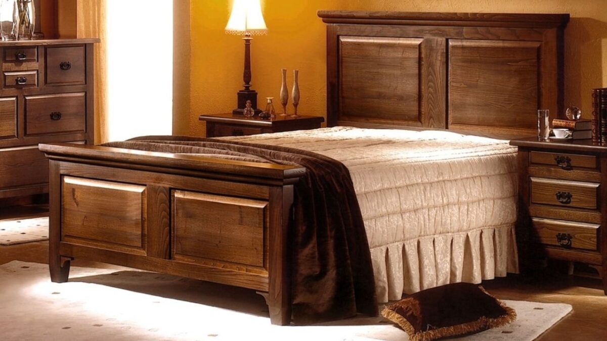 Quarto vintage madeira maciça