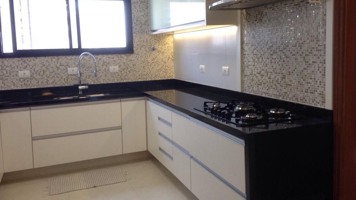 bancada de cozinha de mármore