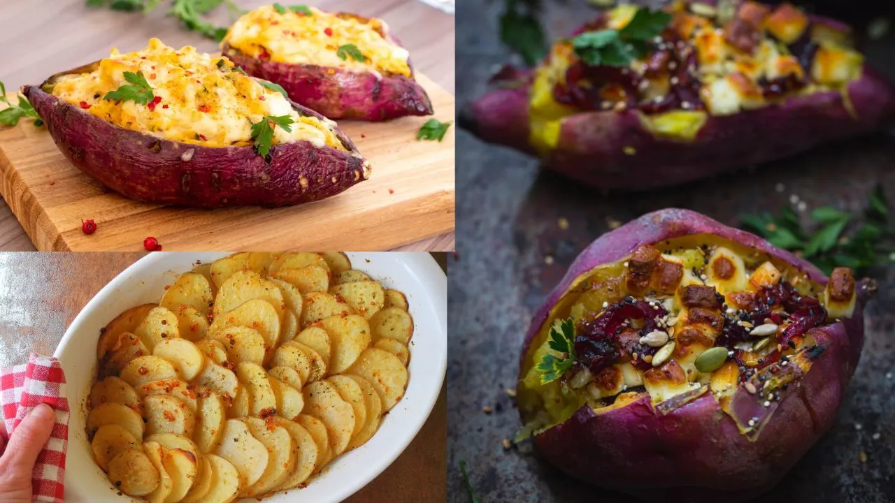 10 receitas com batata doce