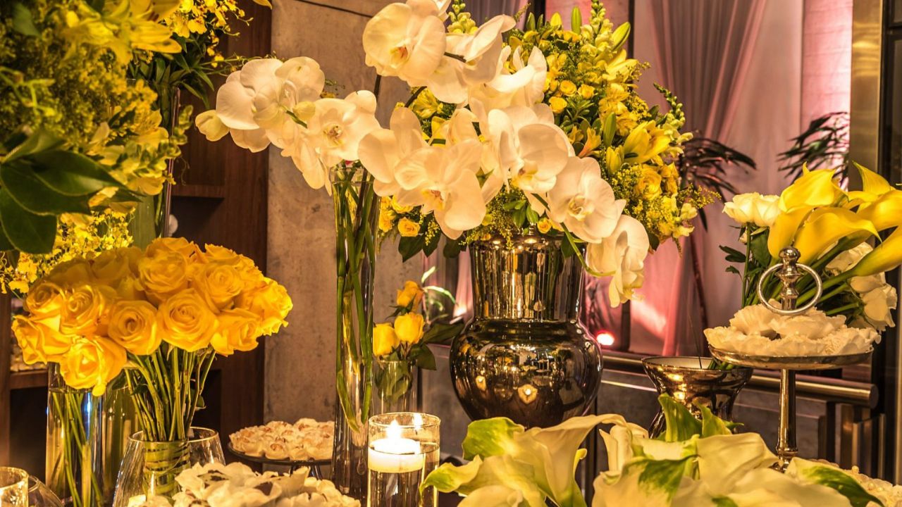 Flores e seu Papel na Decoração de Festas e Eventos
