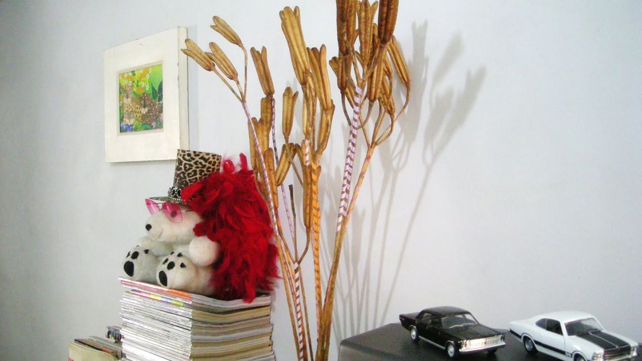 Decoração com Galhos Secos