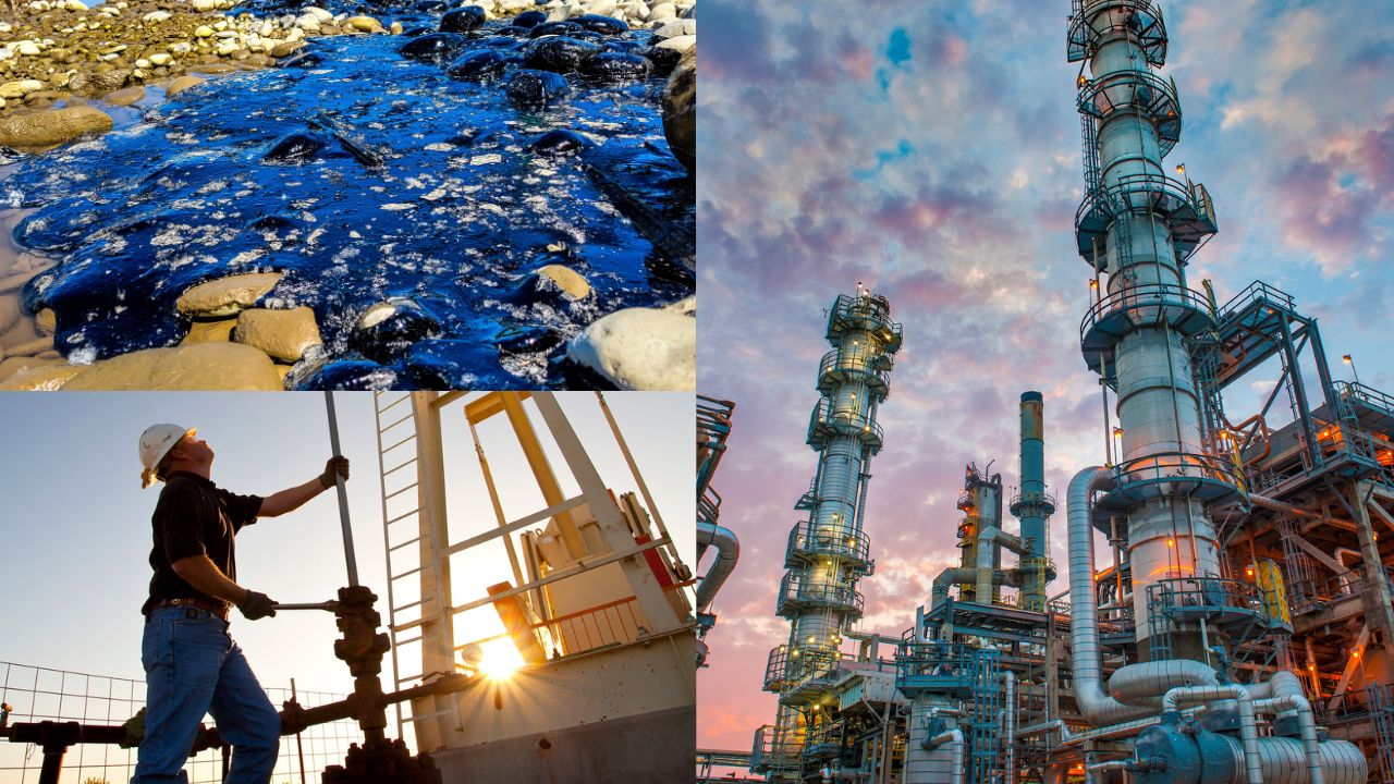 Produção de Petróleo Brasileira