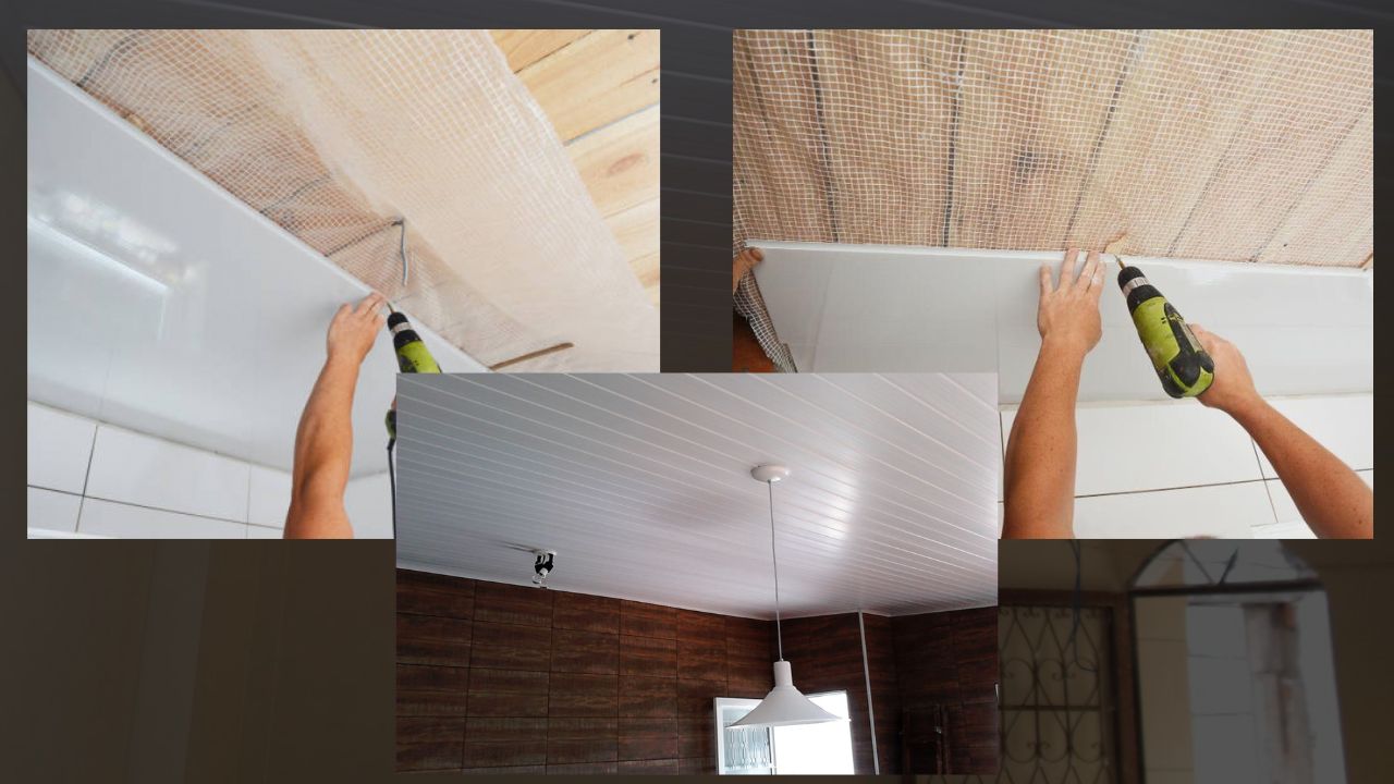 Instalação de Forros de PVC