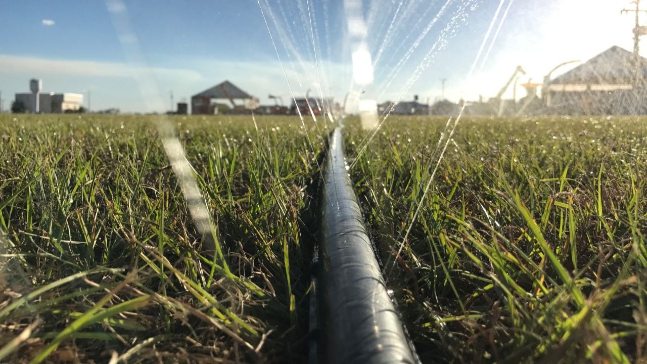 Instalação do Sistema de Irrigação